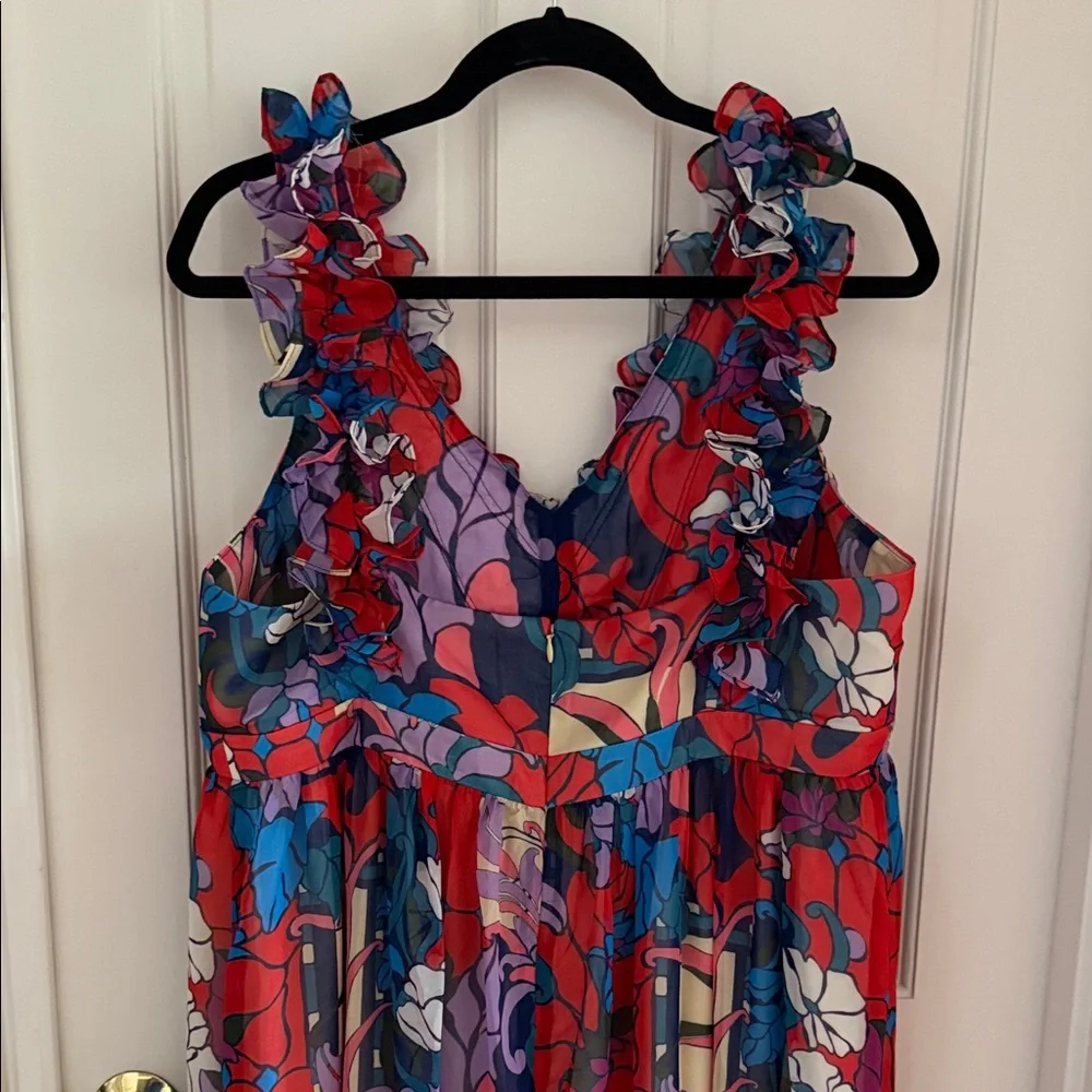 Tuckernuck Climbing Cosmos Priscilla Maxi Dress - Picture 5 of 8